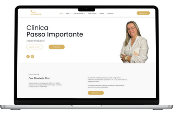 Podologista Elísabete Silva